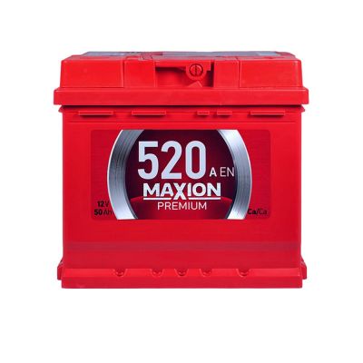 Автомобильный аккумулятор MAXION Premium TR (L1) 50 Аh 520A  L+ 5502396